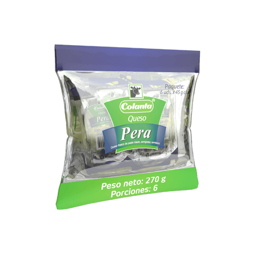 Queso Pera Colanta X 45 g X 6 U