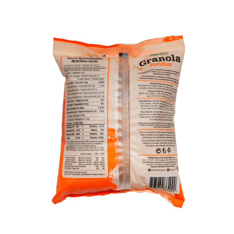 Granola-Familiar-Dispronat-X-400-g