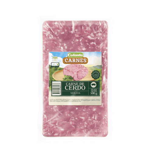 Carne Molida Cerdo al vacío X 500 g