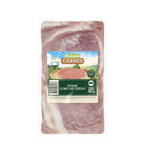 Steak de Lomo de Cerdo Colanta X 500 g