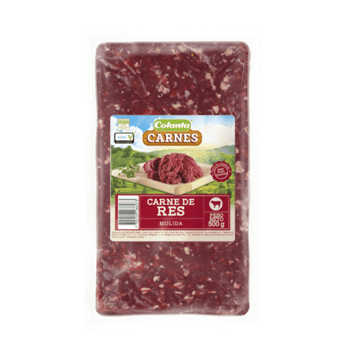 Carne Molida de Res al vacío X 500 g