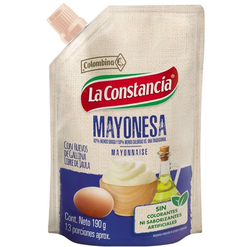 Salsa Mayonesa La Constancia X 190 g