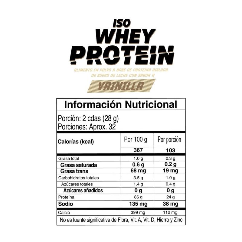 Iso-Whey-Protein-Vainilla-X-907-g