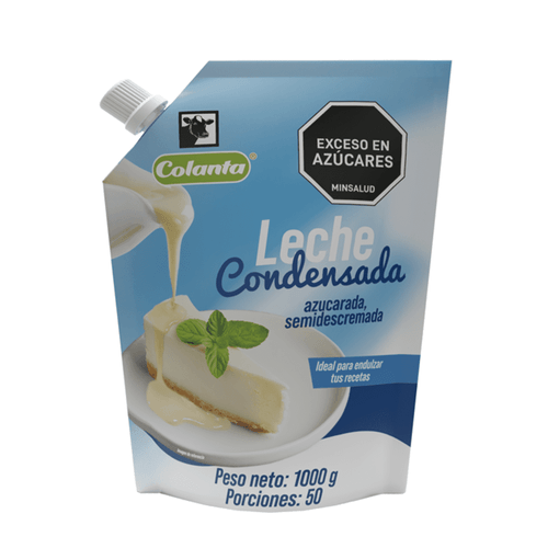 Leche Condensada Colanta Doy Pack X 1000 g