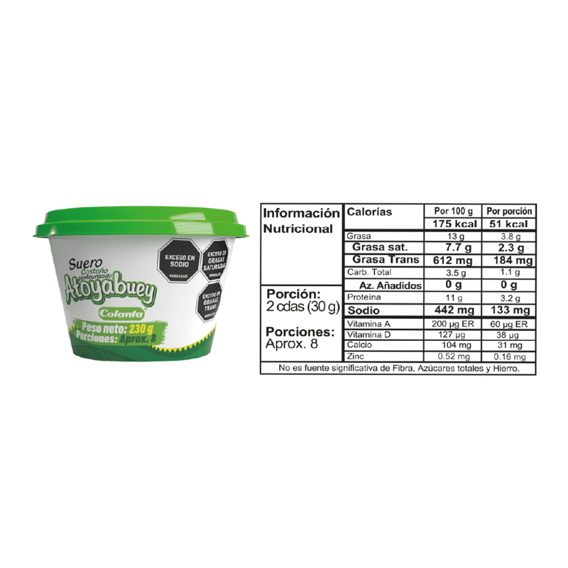 Suero-Costeño-Atoyabuey-Colanta-X-230-g