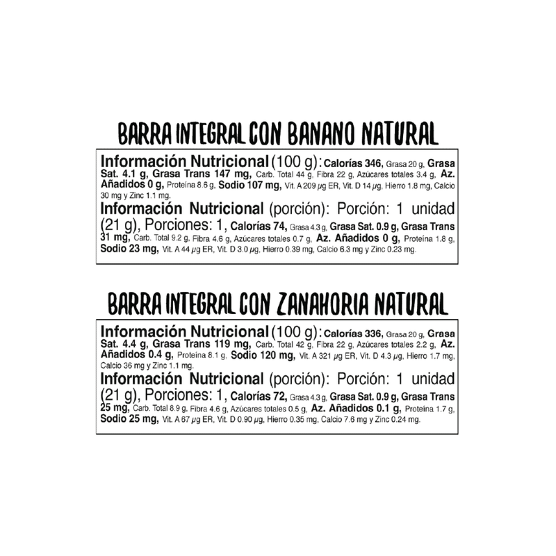Display-Surtido-Barras-Integrales-con-Zanahoria-y-Banano-Natural-HelloFit-Colanta-21-g--X-6-U