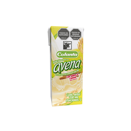Avena UHT Sabor a Canela Colanta Caja X 200 ml