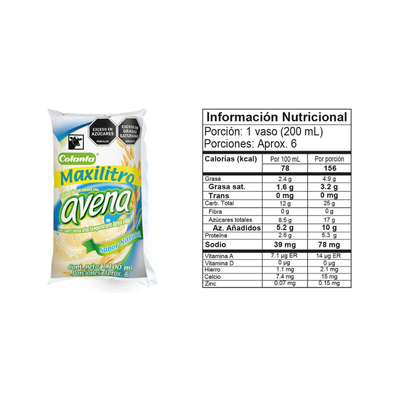 Avena-Natural-UHT-Colanta-Bolsa-X-1100-ml