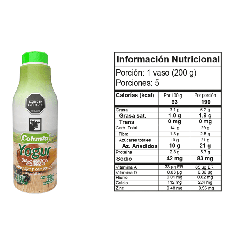 Yogur-Entero-Arequipe-Pasas-Garrafa-X-1000-g