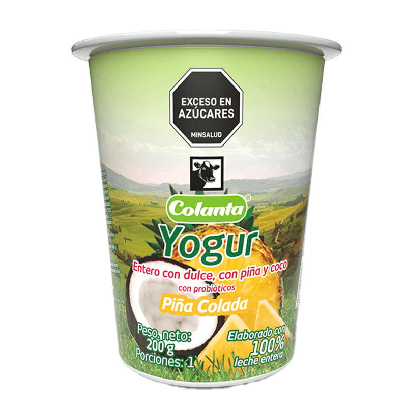 Yogur-Entero-Piña-Colada-Colanta-Vaso-X-200-g