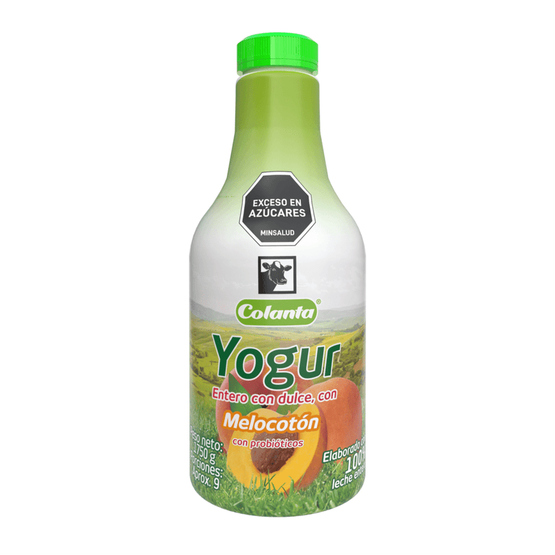 Yogur-Entero-Melocoton-Colanta-Garrafa-X-1750-g