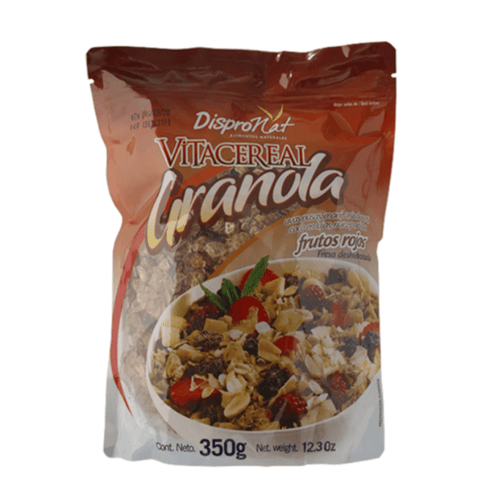 Granola Frutos Rojos Dispronat X 350 g