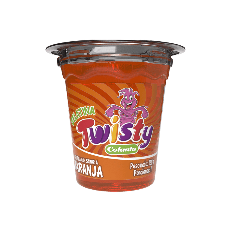 Gelatina-Twisty-Naranja-X-120-g
