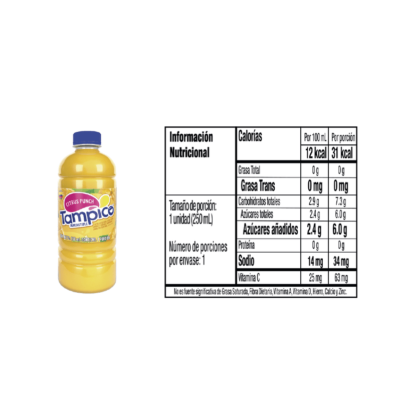 Tampico-Citrus-Botella-X-250-ml