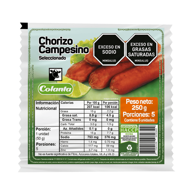 Chorizo-Campesino-Seleccionado-Colanta-X-250-g