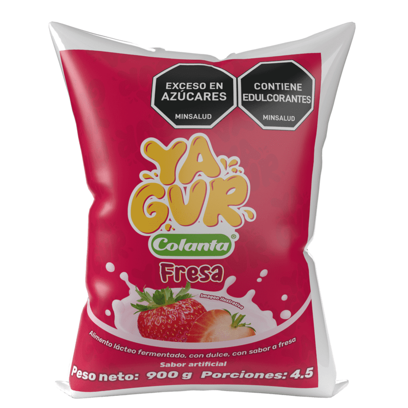 Yagur-Fresa-Bolsa-X-900-g