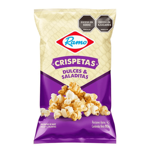 Crispetas Familiar Sal y Dulce Ramo X 110 g