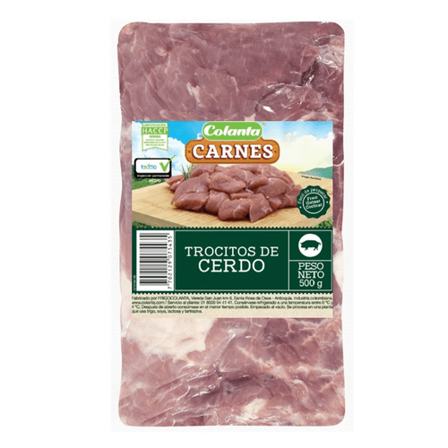 Trocitos de Cerdo X 500 g