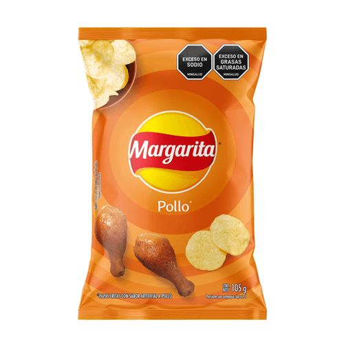 Papitas Margarita Pollo X 105 g