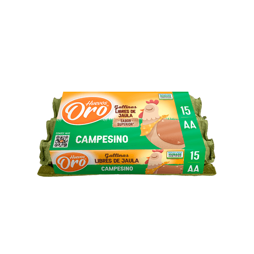 Huevos Campesino Oro AA X 15 U