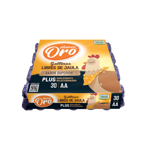 Huevos Oro Plus AA X 30 U