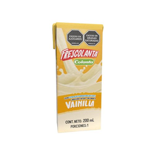 FresColanta UHT Vainilla Caja X 200 ml