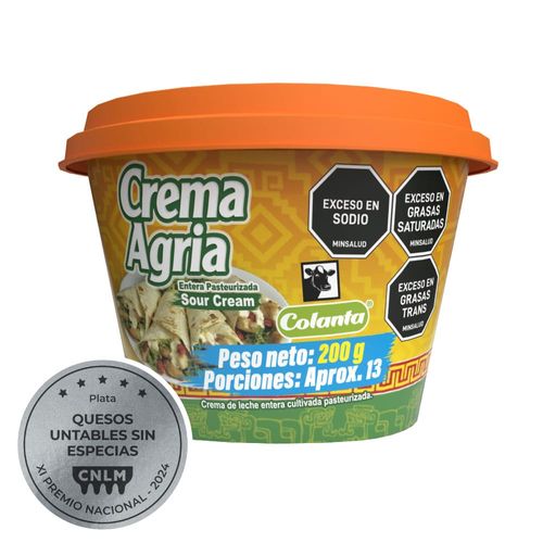 Crema Agria Colanta X 200 g