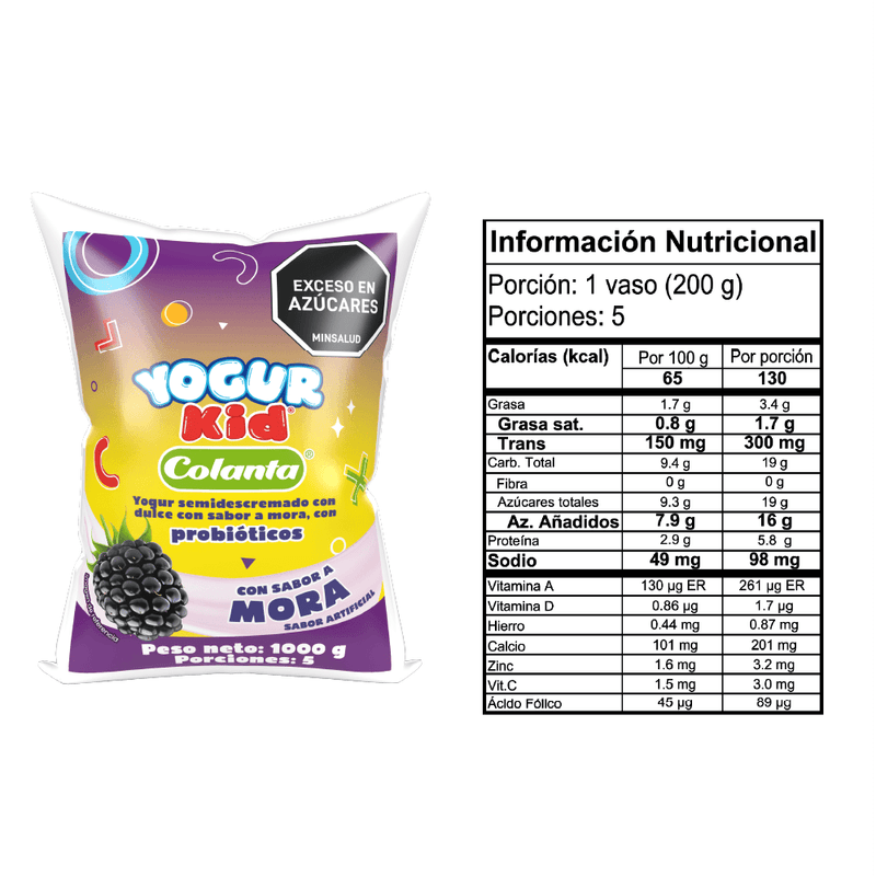 Yogur-Kid-Mora-Colanta-Bolsa-x-1000-g