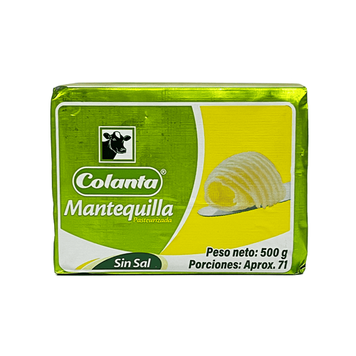 Mantequilla Sin Sal Colanta X 500 g