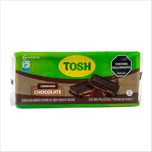 Galletas Tosh Chocolate X 6 U X 144 g