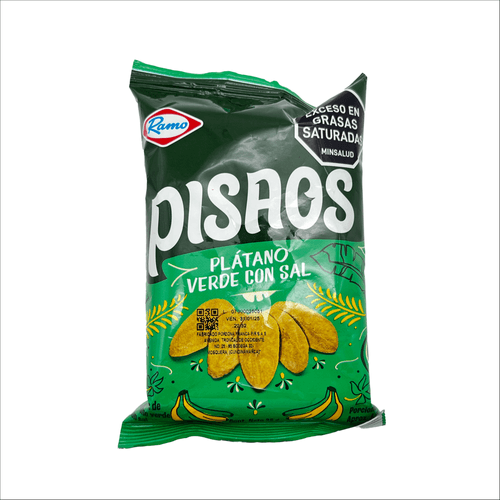 Pisaos Plátanos Verdes Con Sal X 38 g