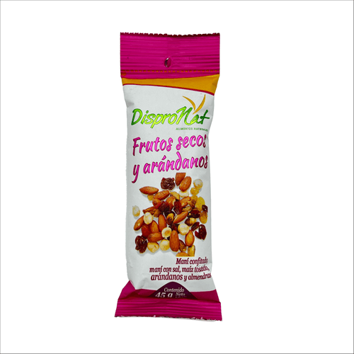 Frutos Secos y Arándanos X 45 g