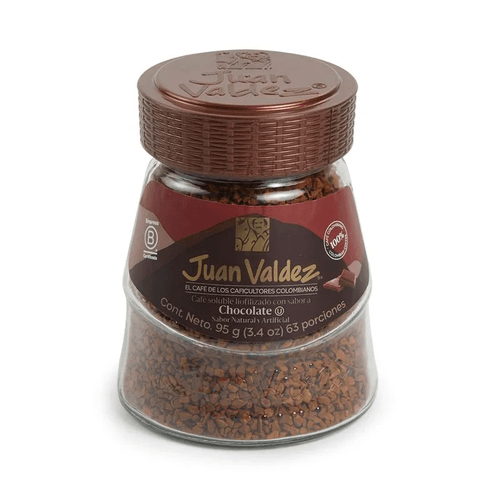 Café Juan Valdez Liofilizado sabor chocolate x 95 g