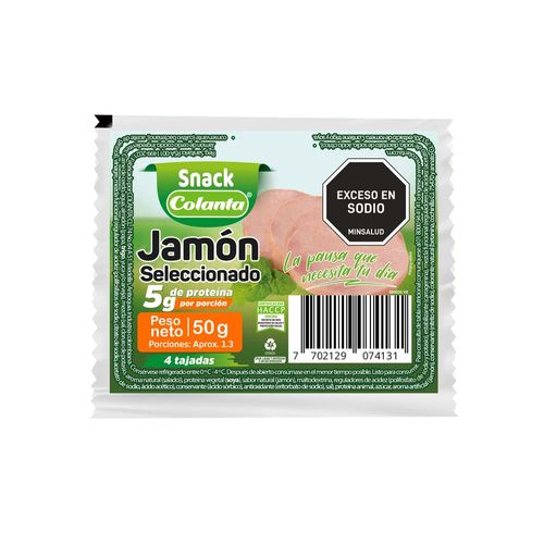 Snack de Jamón Colanta X 50 g
