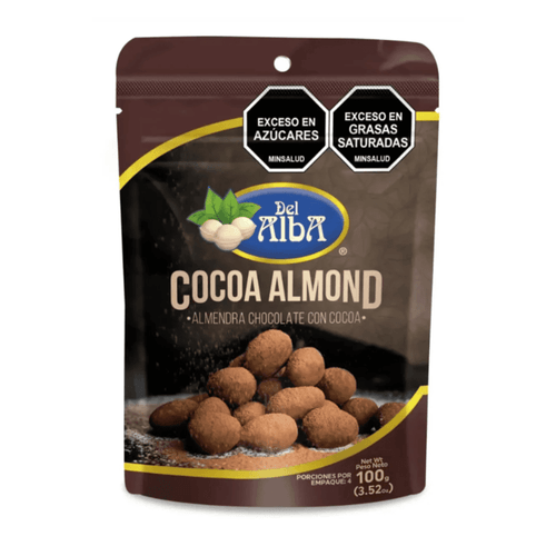 Almendra Chocolate con Cocoa Del Alba X 100 g