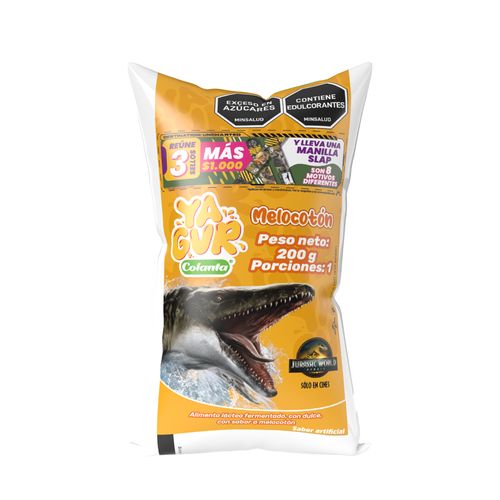 Yagur Melocotón Bolsa X 200 g
