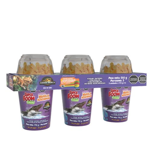 Super BOOM Hojuelas Azucaradas X 170 g X 3 U