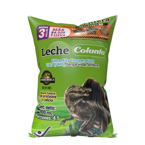 Leche UHT Entera Colanta Bolsa X 900 ml