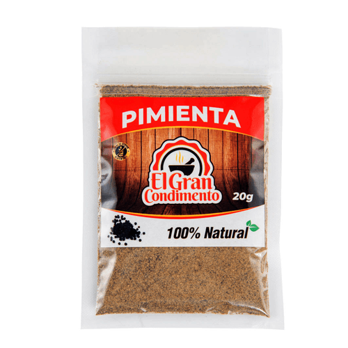 Pimienta Molida Chapeta El Gran Condimento X 20 g