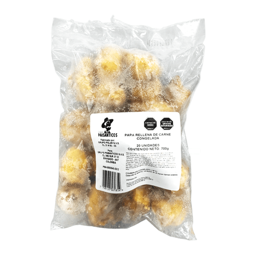 Papa Rellena de Carne Paisanticos X 20 U X 700 g