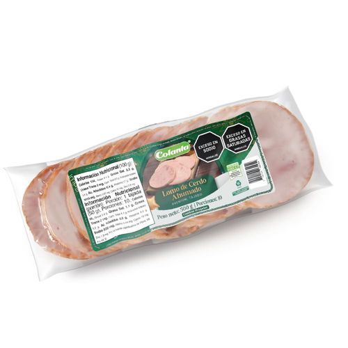 Lomo de Cerdo Ahumado Colanta Tajado X 500 g