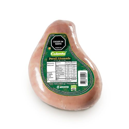 Pernil de Cerdo Ahumado en Bloque X 800 g