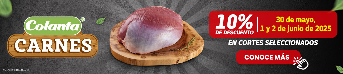 Descuento en carnes 