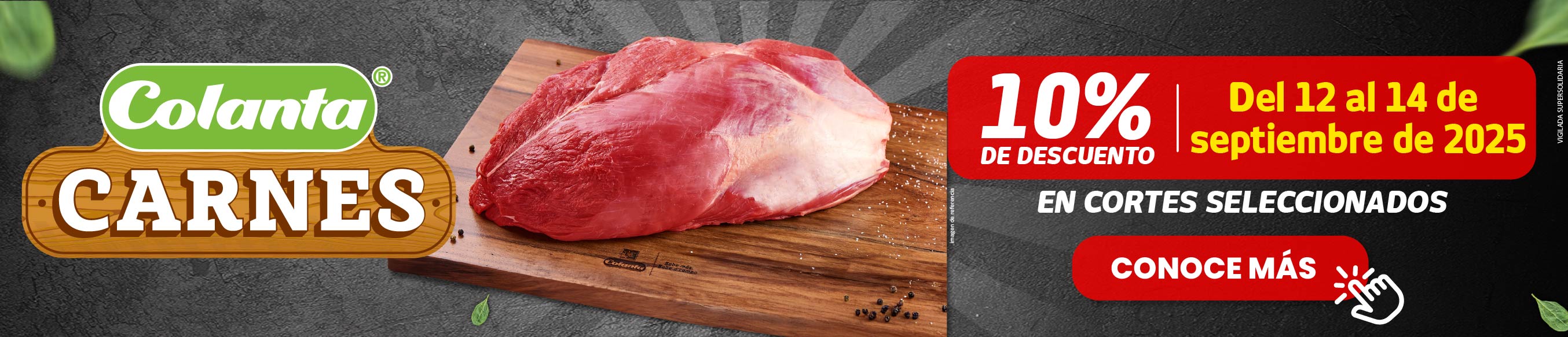 Descuento en carnes