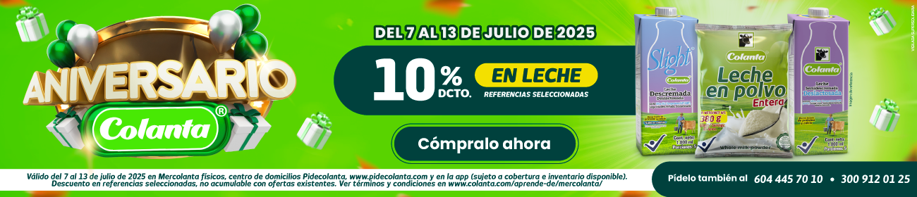 Descuentos en leches 