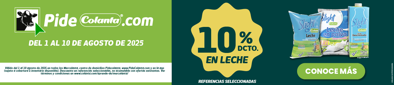 Semana de la leche en pidecolanta.com